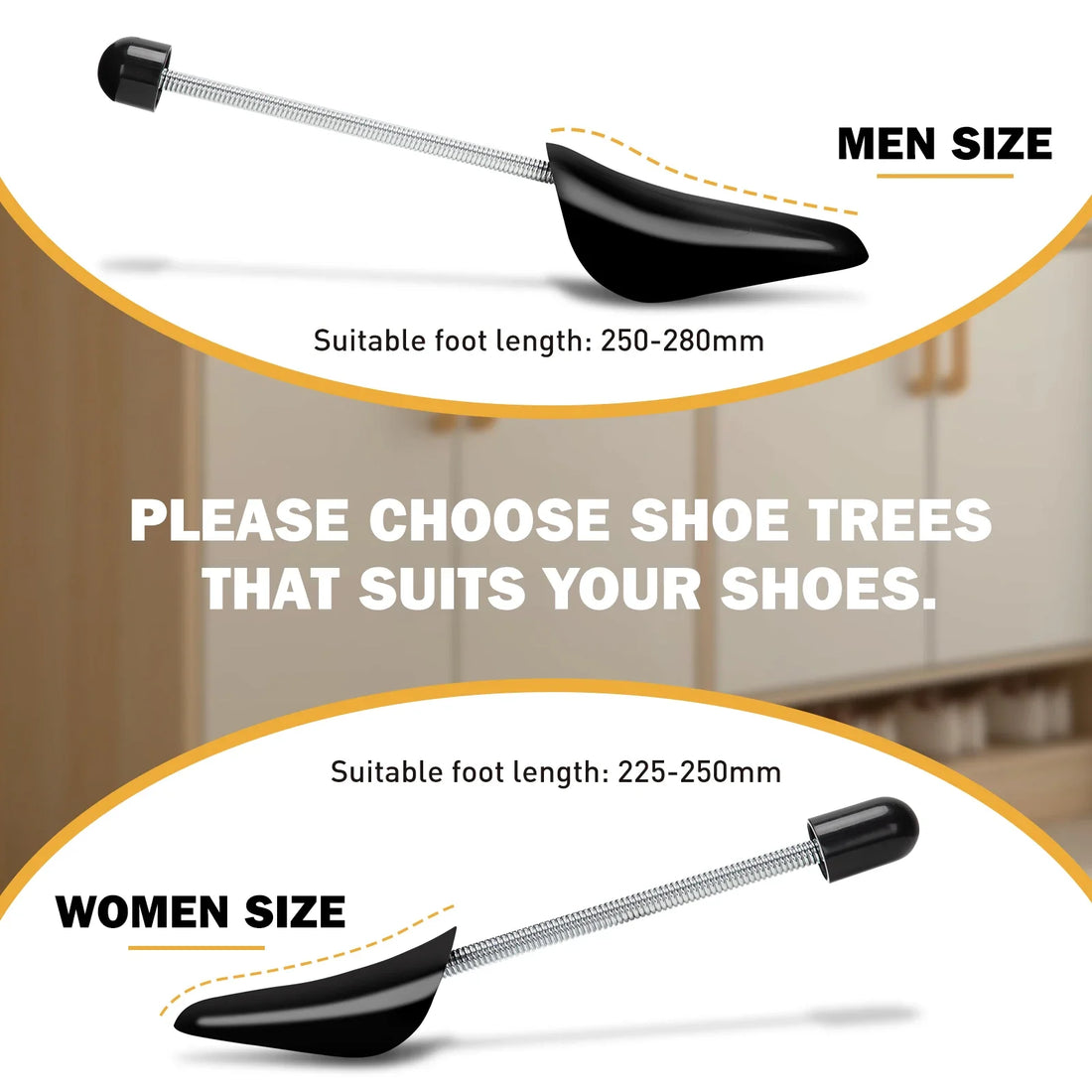 3/5 Pairs Shoe Stretcher Shoes Tree Shaper Rack Plastic Adjustable Length Men/Women Shoe Trees Stretcher Boot Holder Organizers