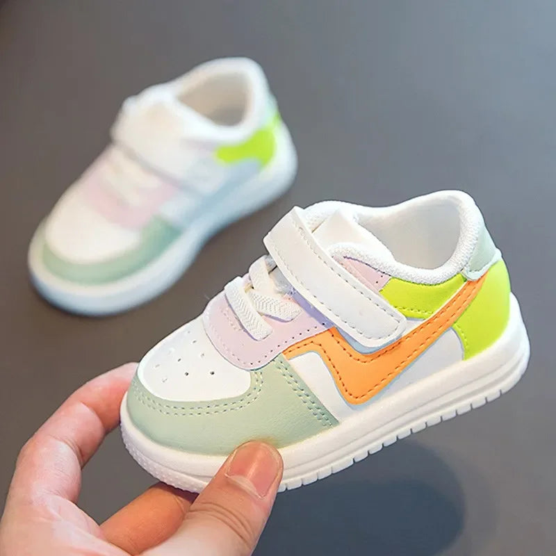 New Baby Children Shoes Anti-slip Wear-resistant Casual Footwear Boys Girls Toddler Walking Shoes Breathable Baby Kids Sneakers