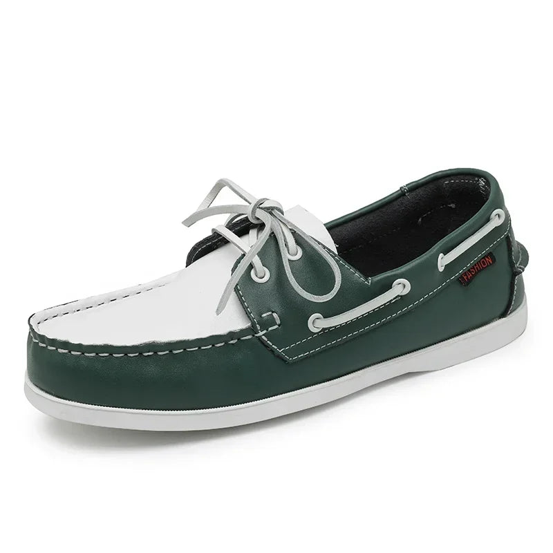 Summer Luxury Brand Men's Casual Shoes High Quality Leather Designer Men Loafers Soft Comfortable Business Shoes Formal Footwear