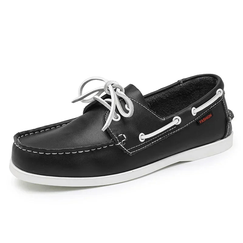 Summer Luxury Brand Men's Casual Shoes High Quality Leather Designer Men Loafers Soft Comfortable Business Shoes Formal Footwear