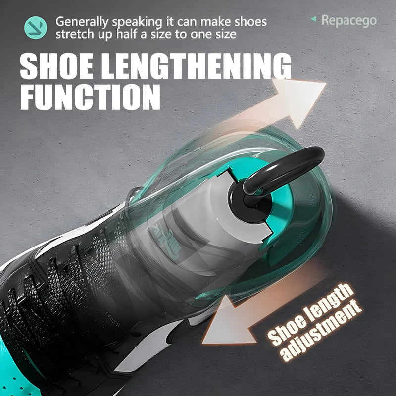Repacego 2Pcs Shoe Stretcher Shoe Trees Universal Unisex Women Men Adjustable Length Width high top Expander Extender Keeper